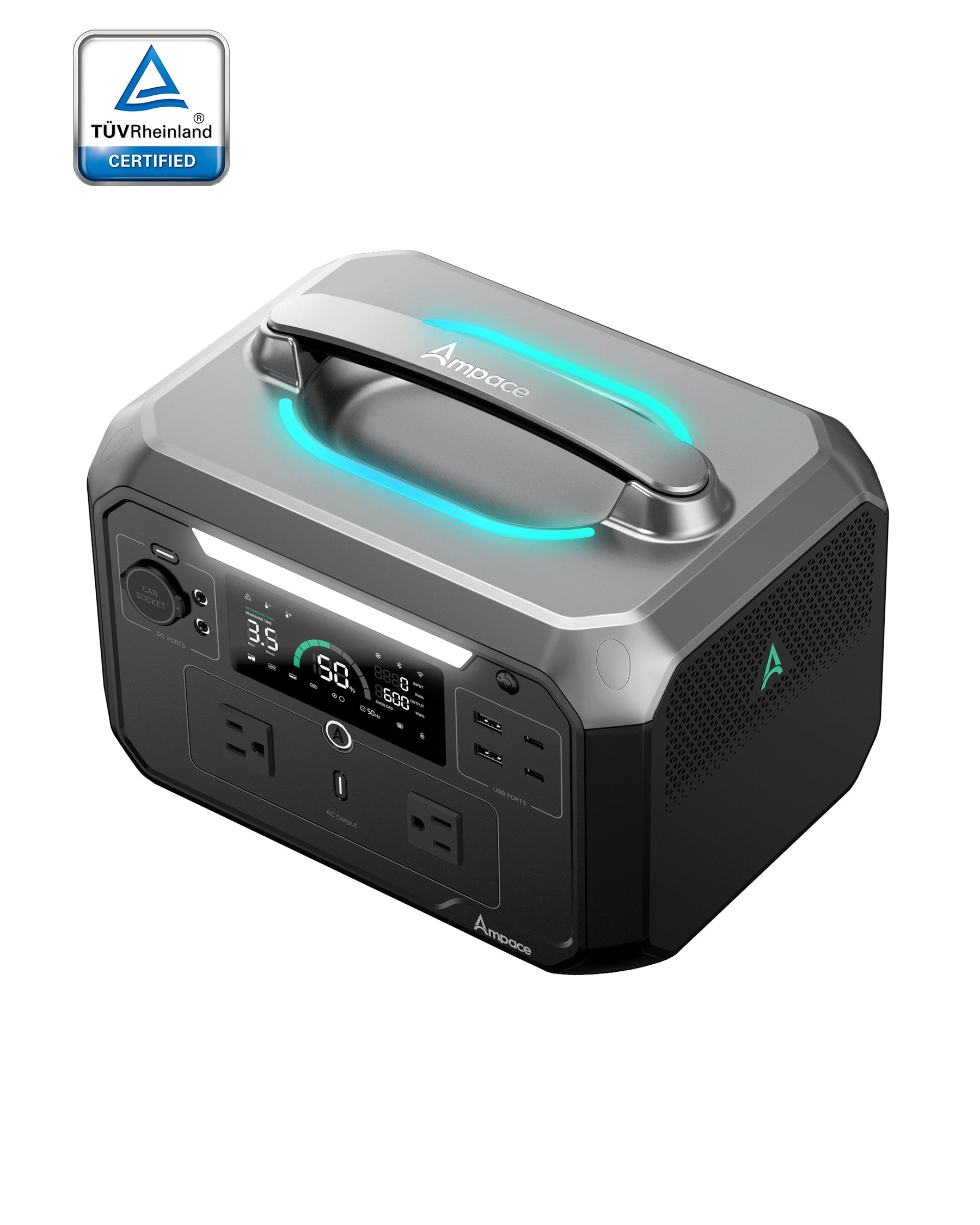 Ampace Andes 600 Pro Portable Power Station