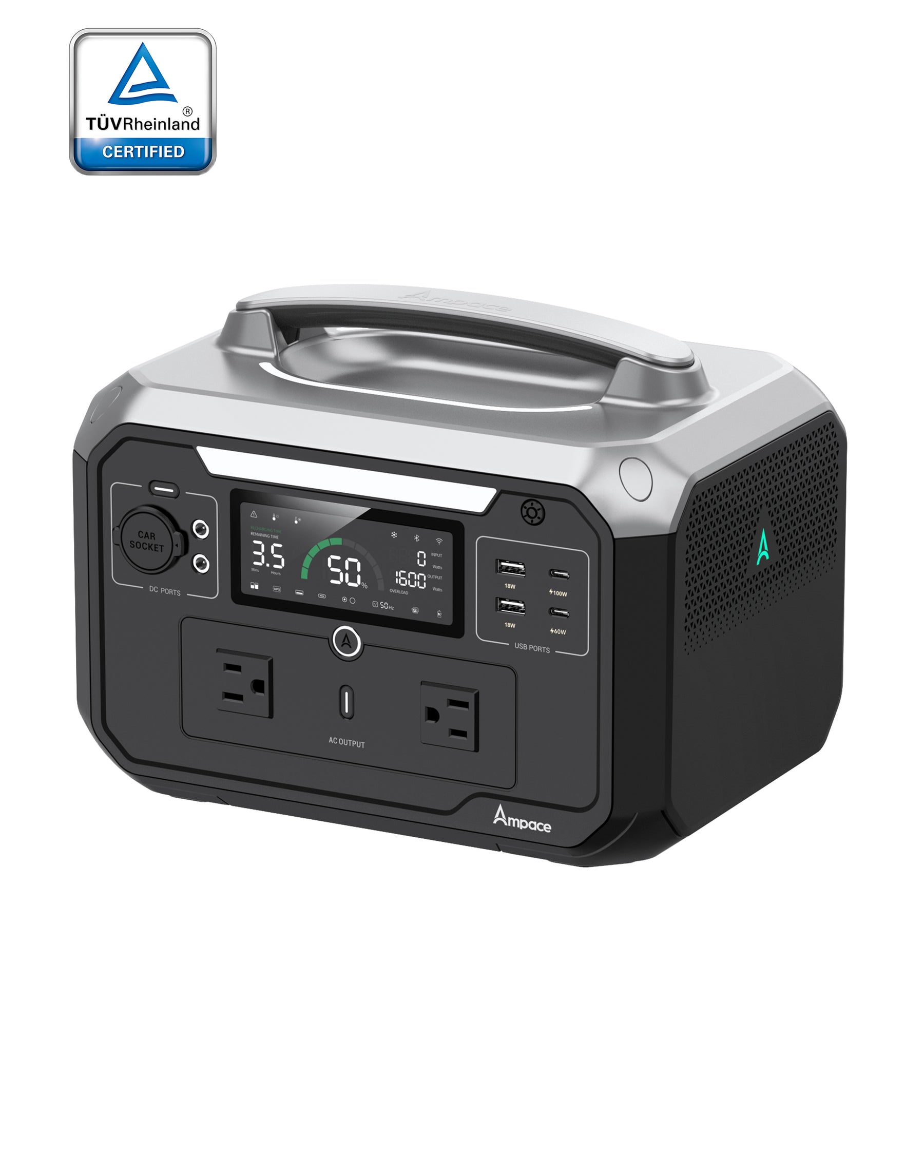 Ampace Andes 600 Pro Portable Power Station