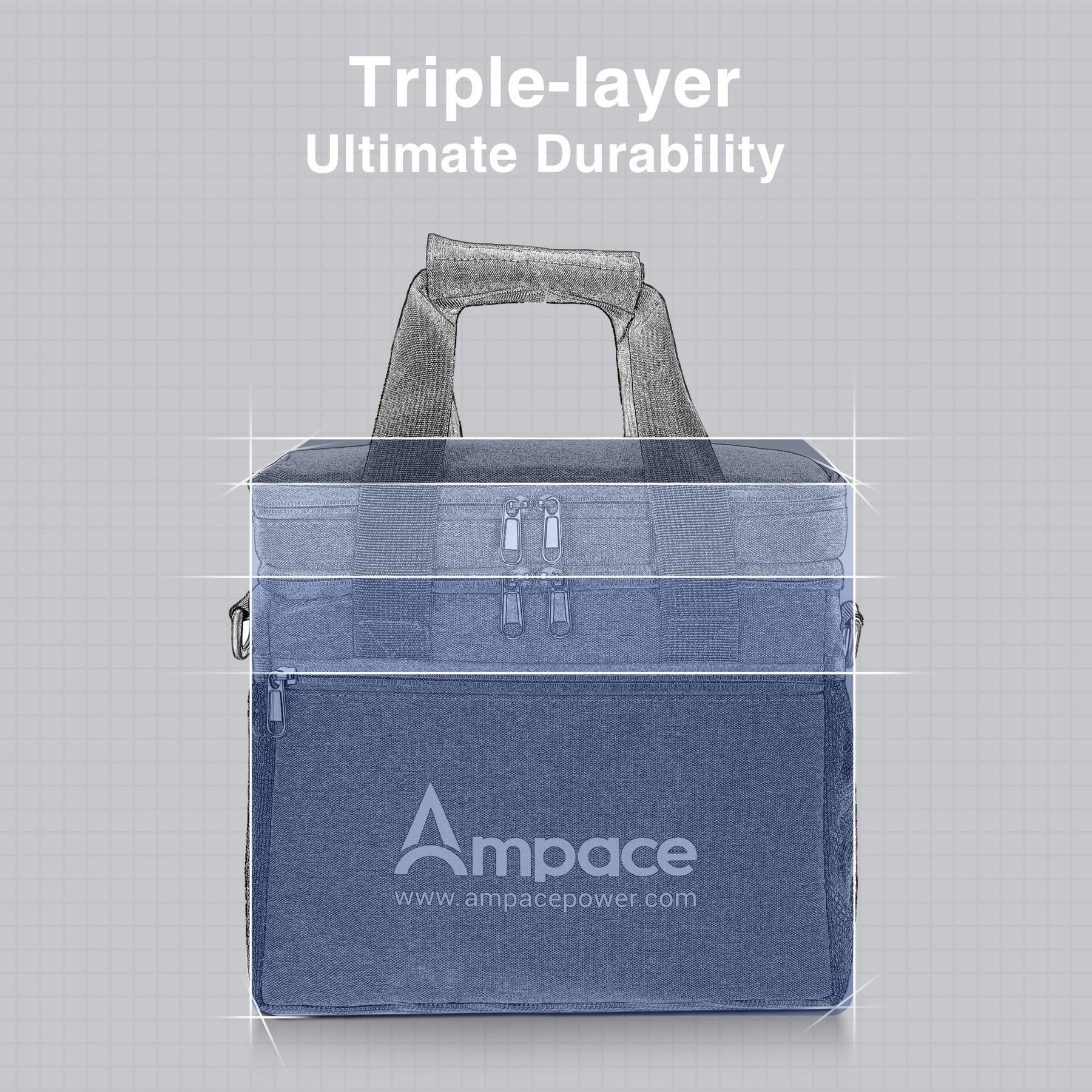 Ampace Carrying Case Bag for Andes 600 Pro - Ampace