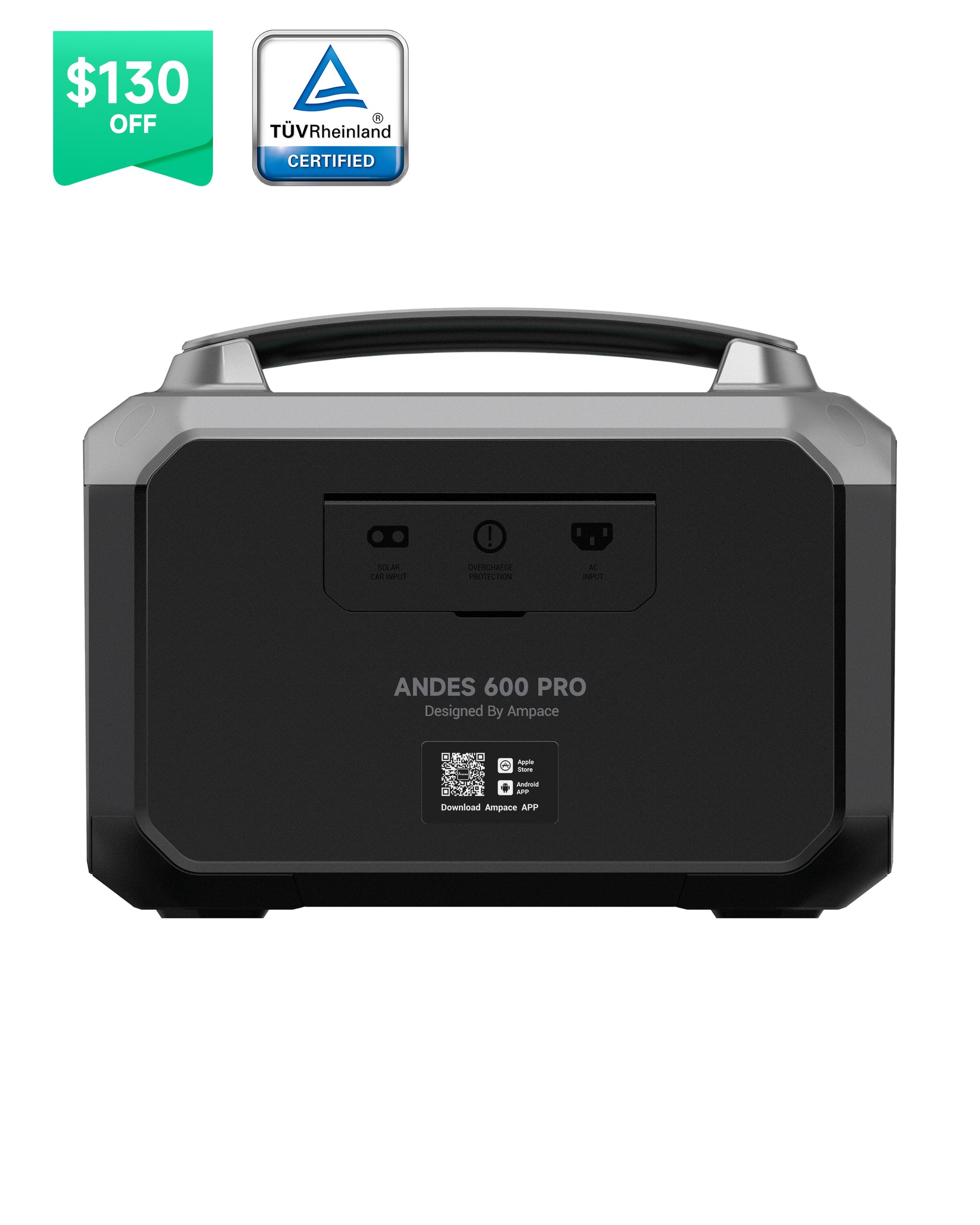 Ampace Andes  600 Pro Portable Power Station