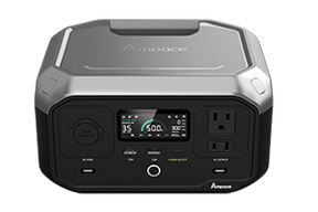 Ampace Andes 300 Portable Solar Generator with 100W Solar Panel